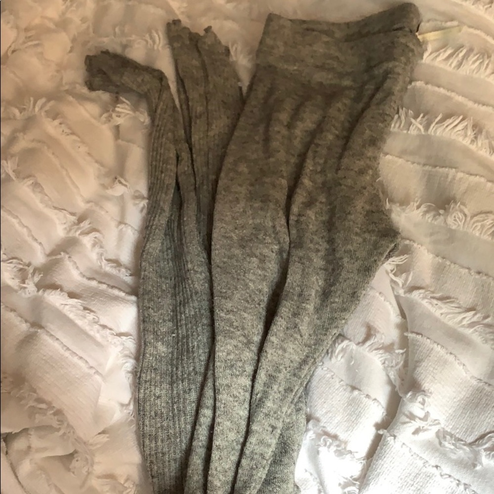 Sweater leggings great for the beach